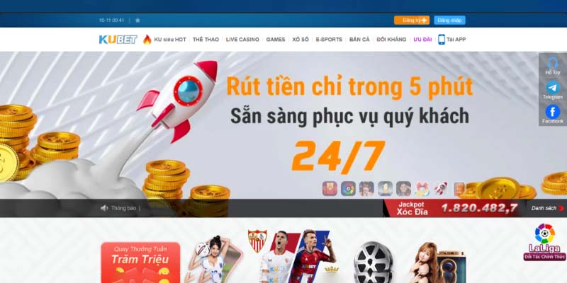 Quy định khi rút tiền Kubet